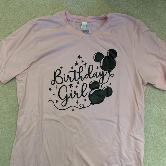 Birthday girl Disney shirt and ears - Picture 4 of 6